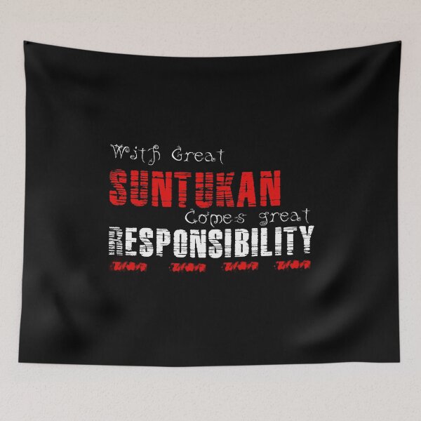 Item preview, With great Suntukan comes great responsibility designed and sold by MartialArtsNerd.