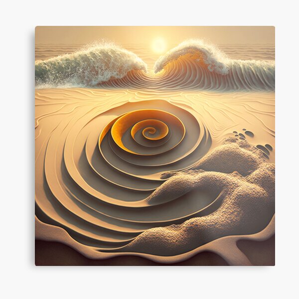 Item preview, The Art of Mindful Living by the Waves designed and sold by RetComly.