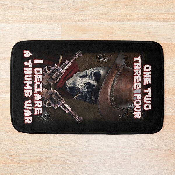 Item preview, Epic Skull Man Declares Thumb War designed and sold by CandyAcid.