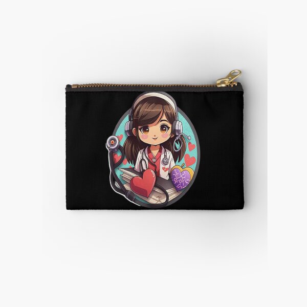 Item preview, Girls Women Nurses Valentine Hearts Stethoscope designed and sold by laurateamart.