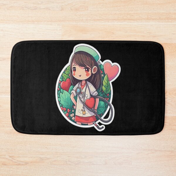 Item preview, Girls Women Nurses Valentine Hearts Stethoscope designed and sold by laurateamart.