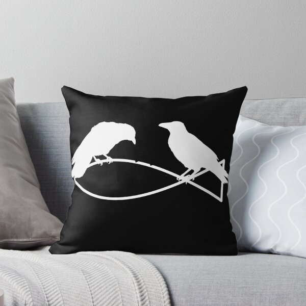 Item preview, Odin's Ravens Hugin and Munin eat Jesus fish designed and sold by NoriTEEs.