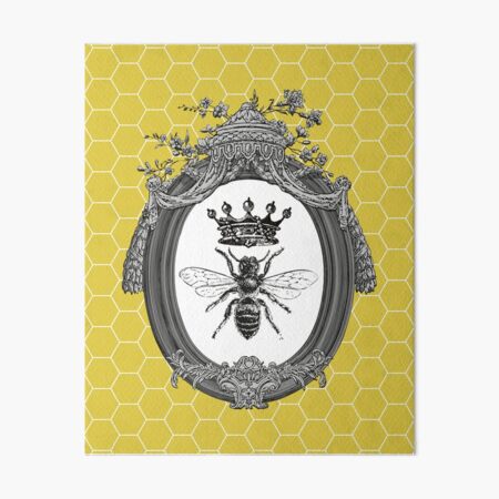 Elegant Vintage Honey Queen Bee Black & White Wrapping Paper - Moodthology  Papery