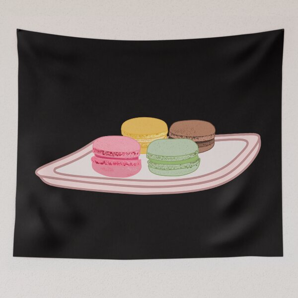Item preview, Macaron cartoon illustration designed and sold by Misscartoon.