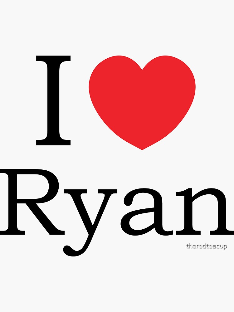 i-love-ryan-with-simple-love-heart-sticker-by-theredteacup-redbubble