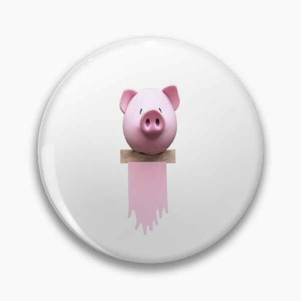 Item preview, Funny Cute Pink Pig Head designed and sold by medbouk1.