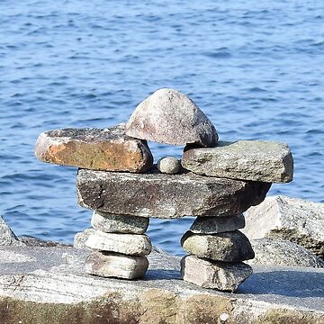 Artwork thumbnail, Inukshuk/ Inuksuk by Tanya Hammond