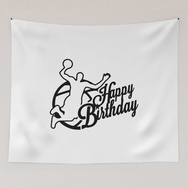 Item preview, Birthday T-Shirt, Happy Birthday T-shirt, basketball slam dunk theme, Birthday Gift, Design for Man and Ladies ,Boy and Girl ,Classic T-Shirt Gift designed and sold by sixday 7day.