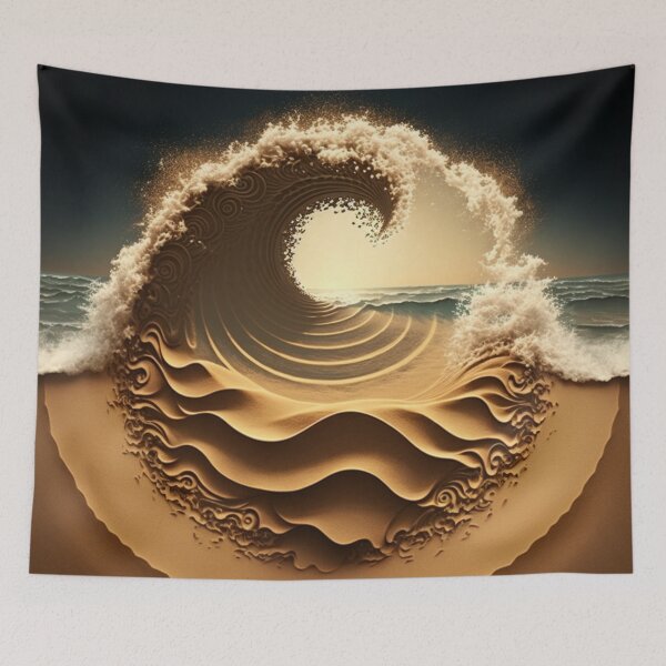 Item preview, The Power of Mindful Meditation on the Beach designed and sold by RetComly.