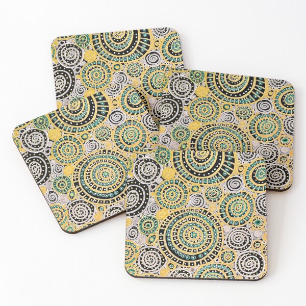 Item preview, Metallic Spinning Wheels Pattern designed and sold by TheArtyOne11.