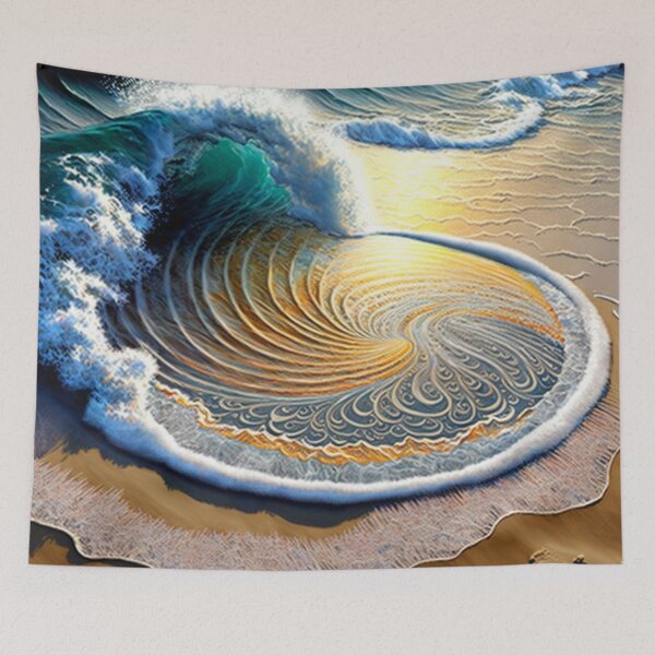 Item preview, Life is a Meditation, Embrace the Journey on the Beach designed and sold by RetComly.