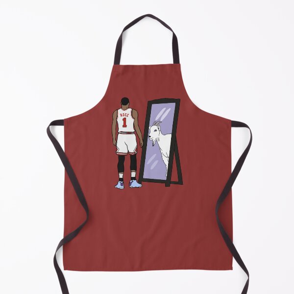 Item preview, Derrick Rose Mirror GOAT designed and sold by RatTrapTees.