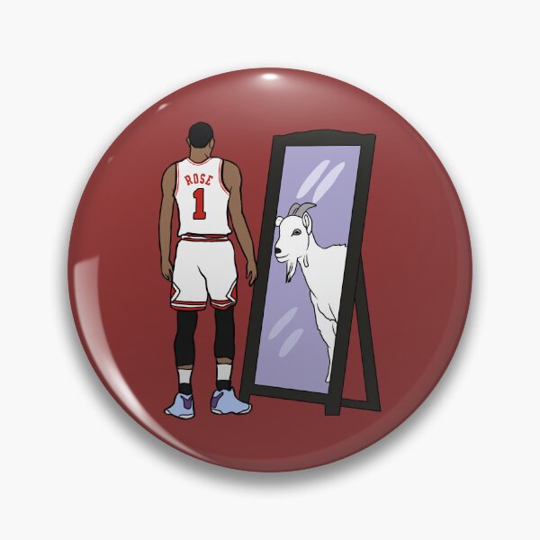 Item preview, Derrick Rose Mirror GOAT designed and sold by RatTrapTees.