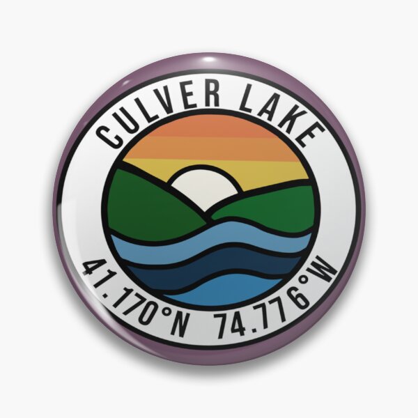 Item preview, culver lake badge logo coordinates designed and sold by DockeryVera.