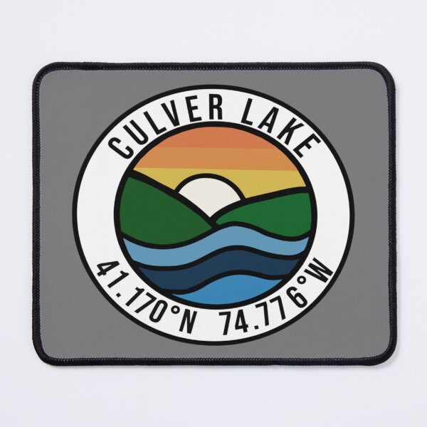 Item preview, culver lake badge logo coordinates designed and sold by DockeryVera.