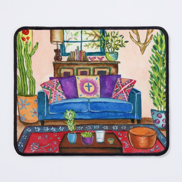 Item preview, Cozy Living Room designed and sold by Roxie Frausto-Thiessen.