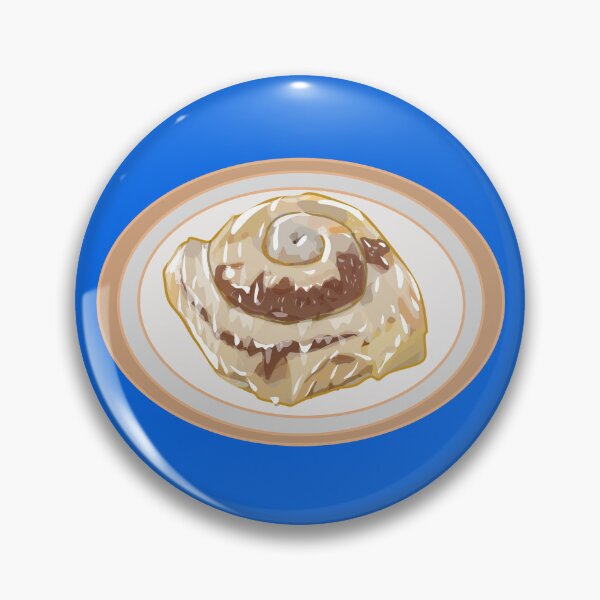 Item preview, Cinnamon roll cartoon illustration designed and sold by Misscartoon.