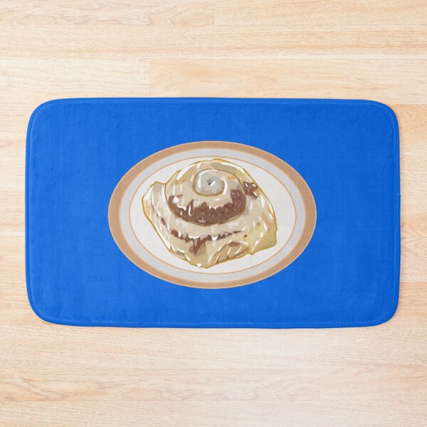 Item preview, Cinnamon roll cartoon illustration designed and sold by Misscartoon.