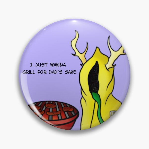 Item preview, He Just Wants to Grill designed and sold by The-Musclegazer.