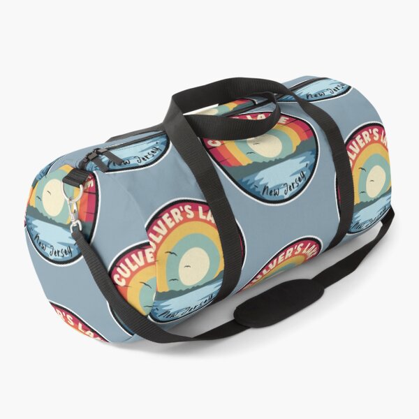 Item preview, culvers lake new jersey colorful scene designed and sold by DockeryVera.