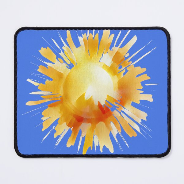Item preview, Radiant Sun Burst Watercolor designed and sold by Voyshop.