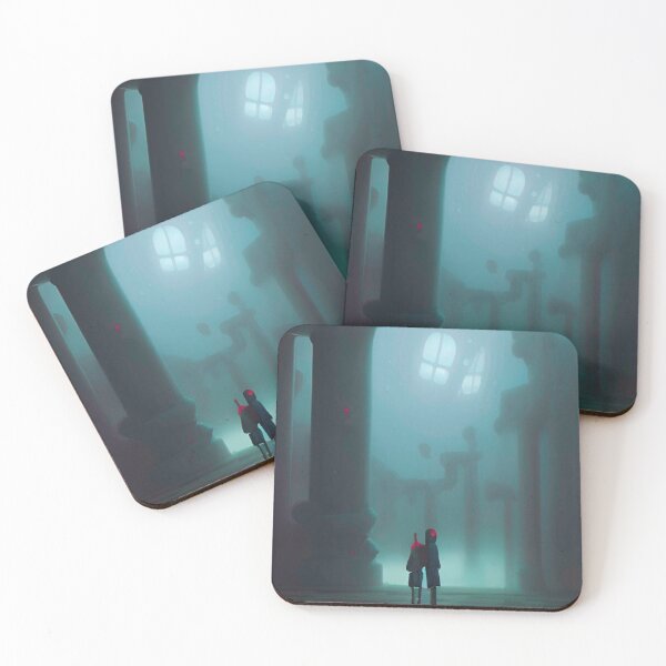 Item preview, Chamber of Secrets with colums]ns High Quality Art Print designed and sold by PaperMagus.