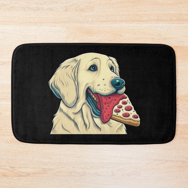 Item preview, Dog Head Graphic Eat Pizza designed and sold by spreadtee2.