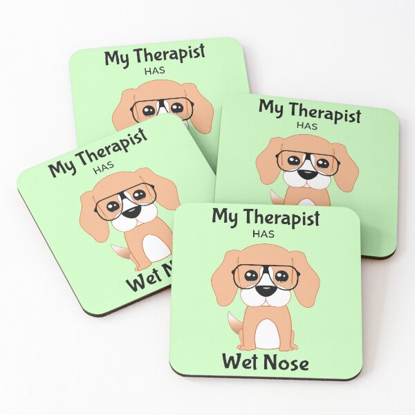 Item preview, My Therapist Has Wet Nose Adorable Beagle Design designed and sold by InspiredForever.