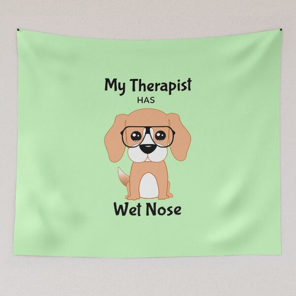 Item preview, My Therapist Has Wet Nose Adorable Beagle Design designed and sold by InspiredForever.
