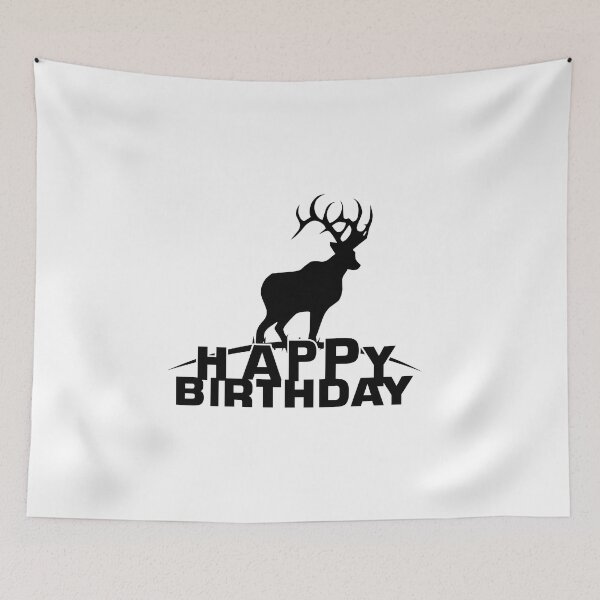 Item preview, Birthday T-Shirt, Happy Birthday T-shirt, deer theme, Birthday Gift, Design for Man and Ladies ,Boy and Girl ,Classic T-Shirt Gift designed and sold by sixday 7day.