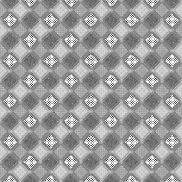 Artwork thumbnail, Gray patchwork rustic pattern by fuzzyfox