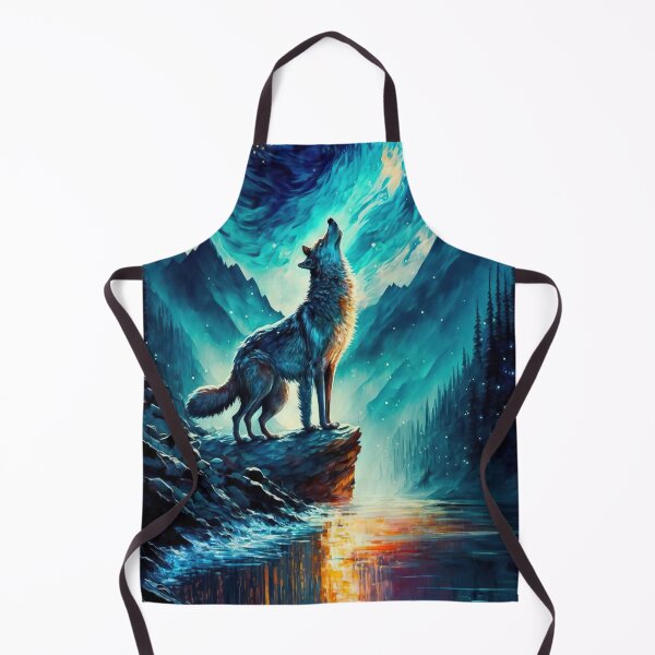 Item preview, Timberwolf, Vivid and Bold Landscape Painting designed and sold by CasualCommander.