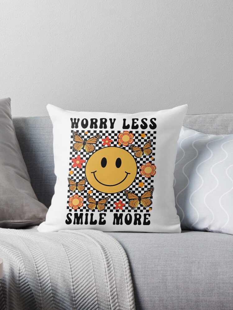 Smile discount pillow cover