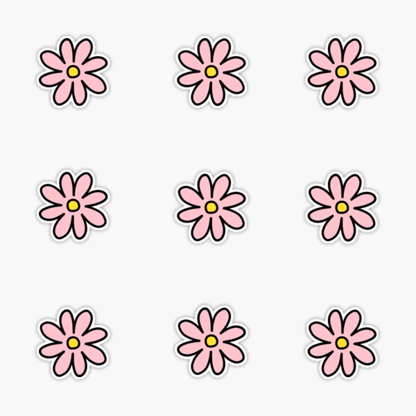 Sheet of Mini Stickers - Pink Aesthetic Stickers - SMALL miniature 1 – Big  Moods