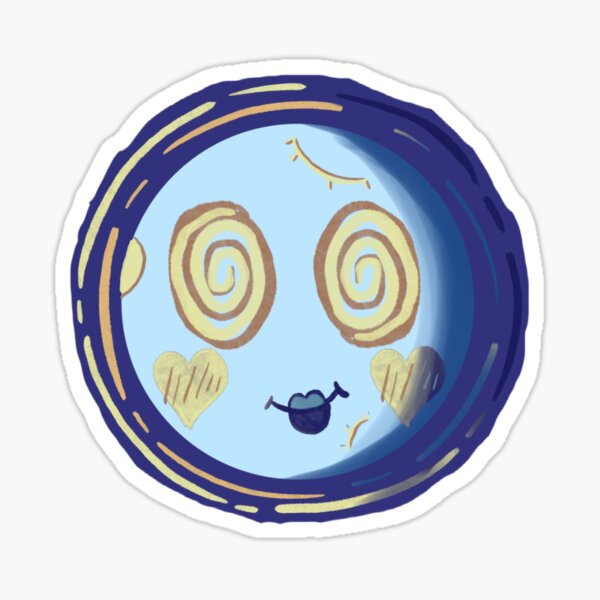 Full Moon Sticker