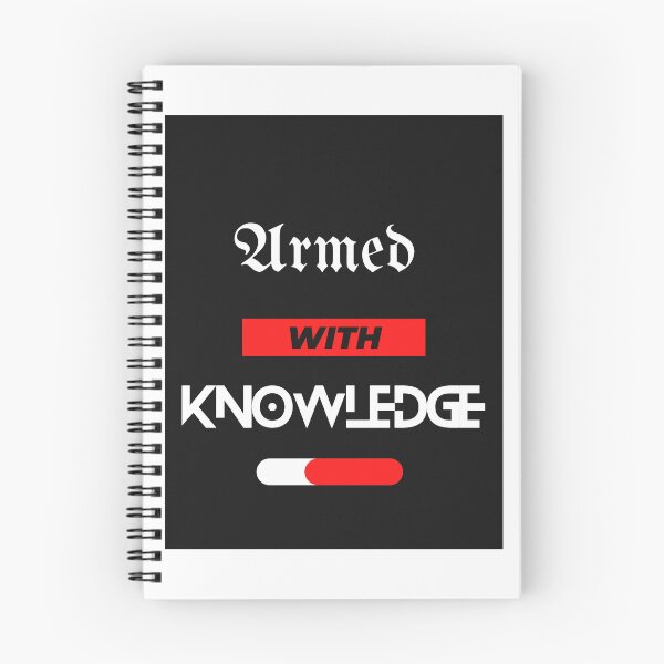 Item preview, Armed with knowledge designed and sold by RedArtCO.