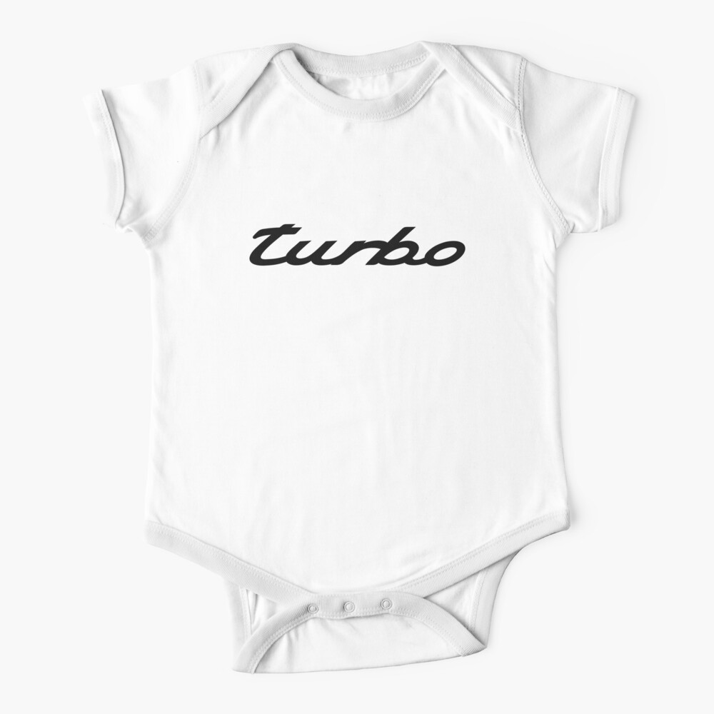 Porsche Turbo Baby One Piece By Bubbles Garage Redbubble