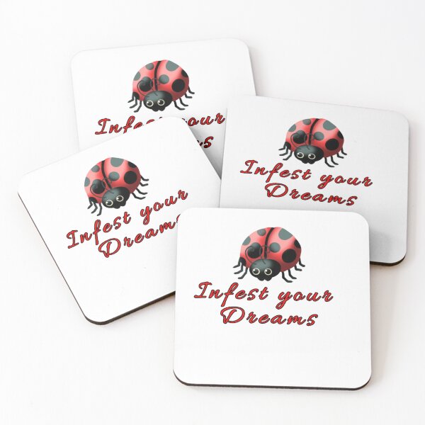 Item preview, Infest your dreams ladybug designed and sold by Ellyqua713.