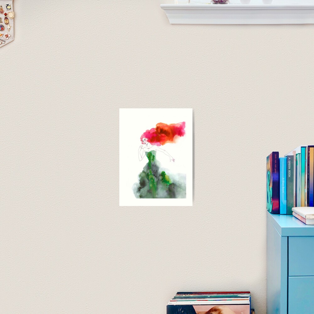 Fleeing the Fairytale Art Print