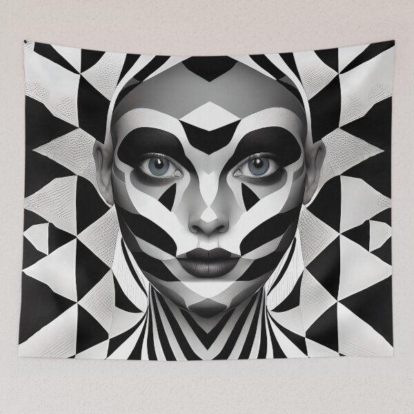Item preview, Illusory Motion #3 designed and sold by The AI Art Gallery.