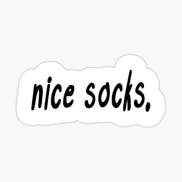 Artikel-Vorschau von Schöne Socken - Connor-Zitat, designt und verkauft von Clamanthaha.