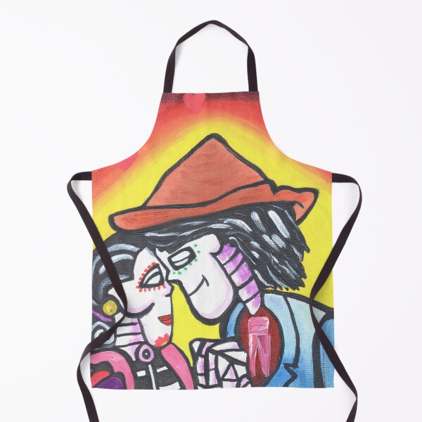 Item preview, Day Of The Dead - Lovers designed and sold by VibrantArtwork.