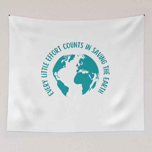 Item preview, Every little effort counts in saving the earth designed and sold by huape.