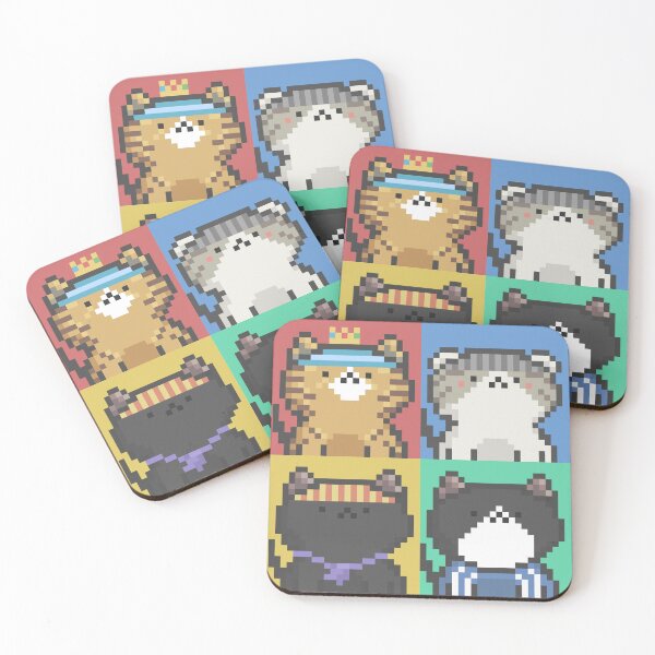 Item preview, Pixel Cat Tile 28 designed and sold by sosorimaru.