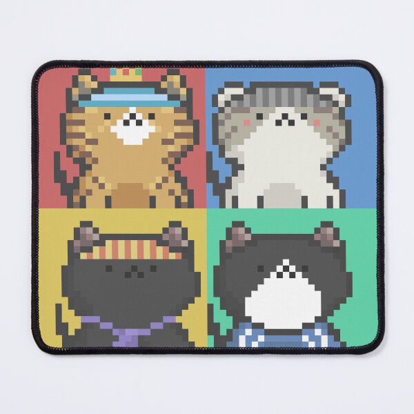 Item preview, Pixel Cat Tile 28 designed and sold by sosorimaru.