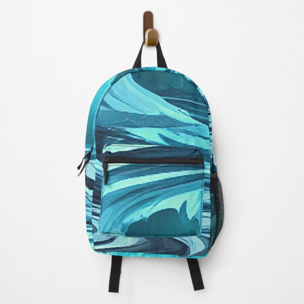 Item preview, Abstract Cave With Turquoise Swirls designed and sold by Artel-Blue.