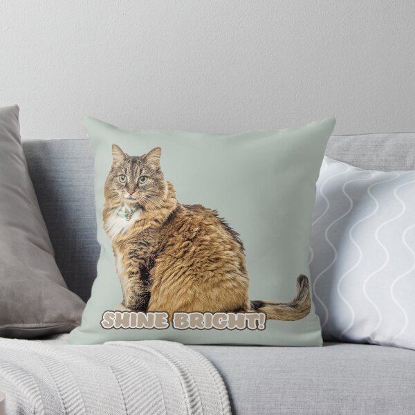 Item preview,  Beautiful Tabby Cat with Message SHINE BRIGHT! designed and sold by Baymare.