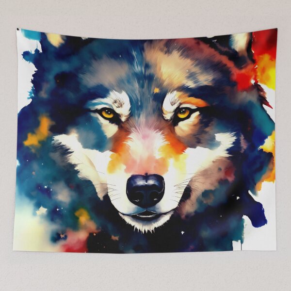 Item preview, Cosmic Wolf designed and sold by GrizzlyGaz.