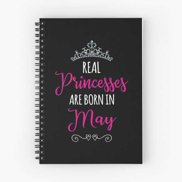 Item preview, REAL PRINCESSES are BORN in MAY designed and sold by Jandsgraphics.