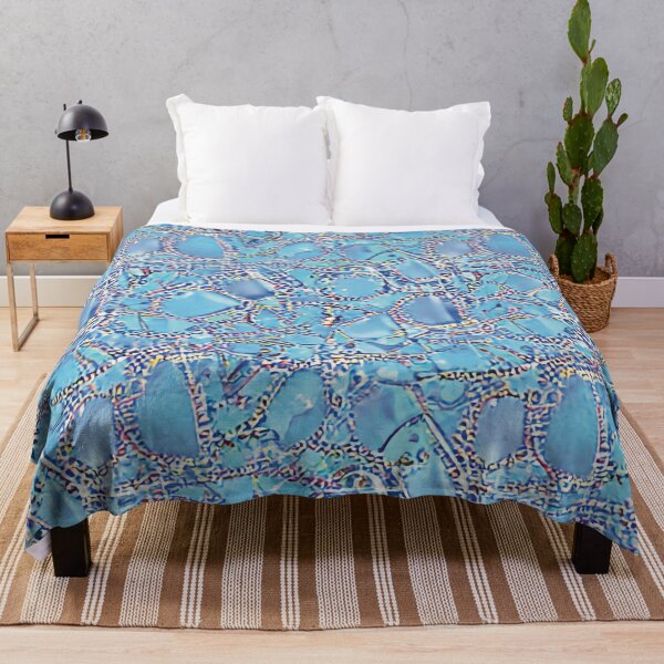 Item preview, Shattered blue mosaic designed and sold by CallaCoralia.